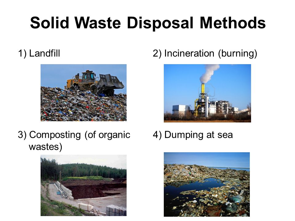 Solid waste disposal practices